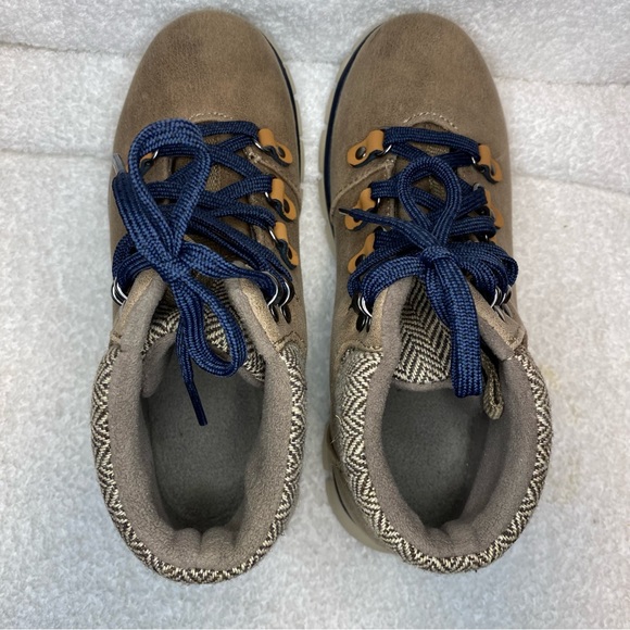 Skechers Synergy Women's Mountain Dreamer Ankle Boots Taupe Memory Foam Size 5 - Picture 6 of 14